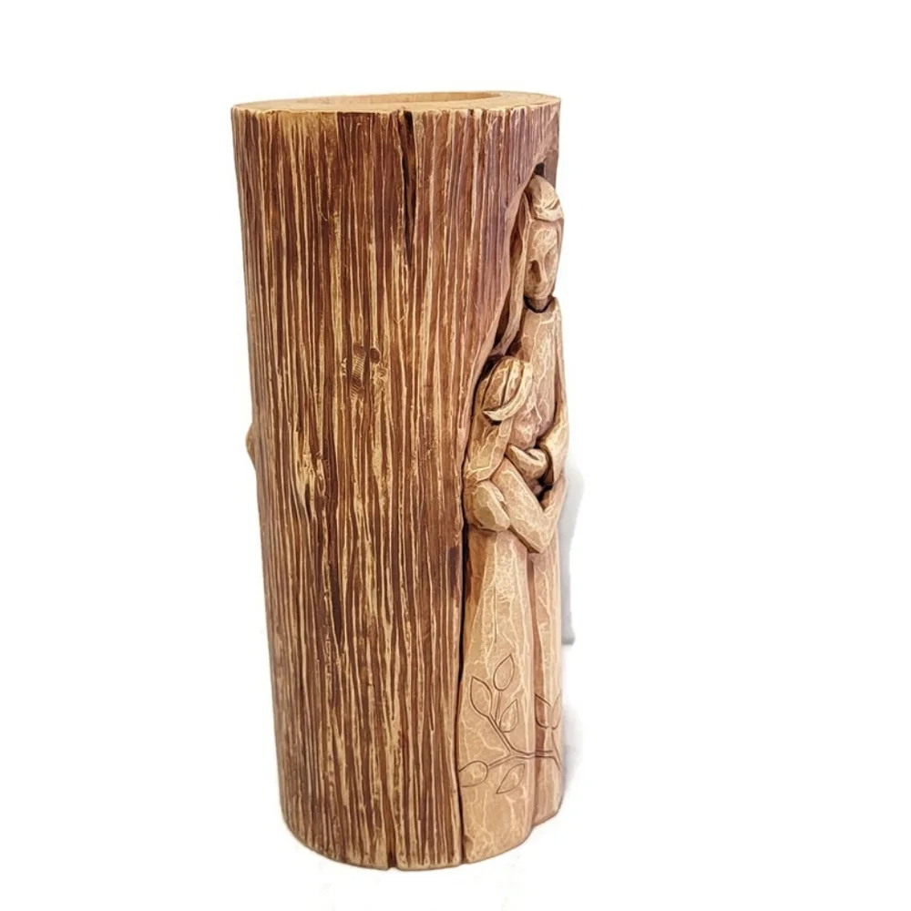 Betty Singer Collection Candle Holder A Daughter's Love is True with Box 7.5